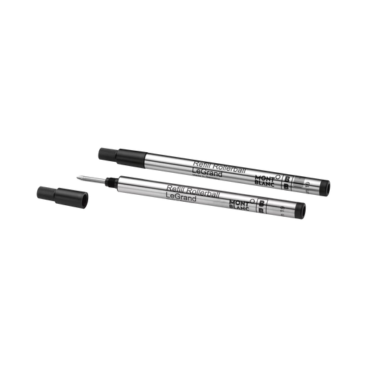 Montblanc Repuesto Rollerball LeGrand Medium Mystery Black – 2 Unidades
