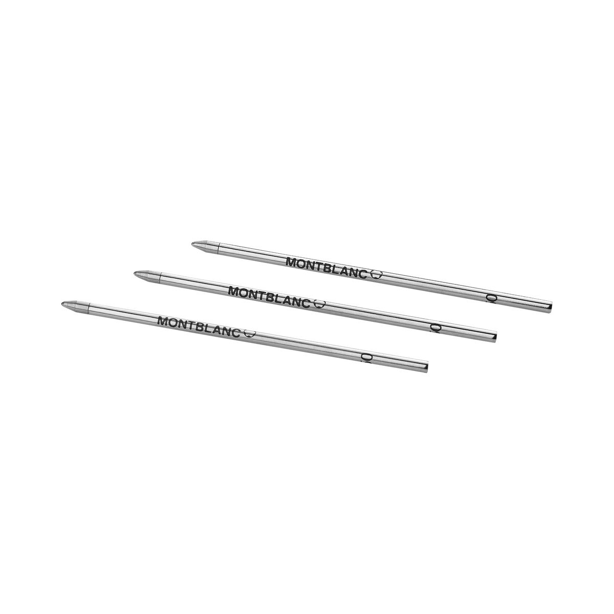 Montblanc Repuestos para Bolígrafo Small Mystery Black Medium – 3 Unidades