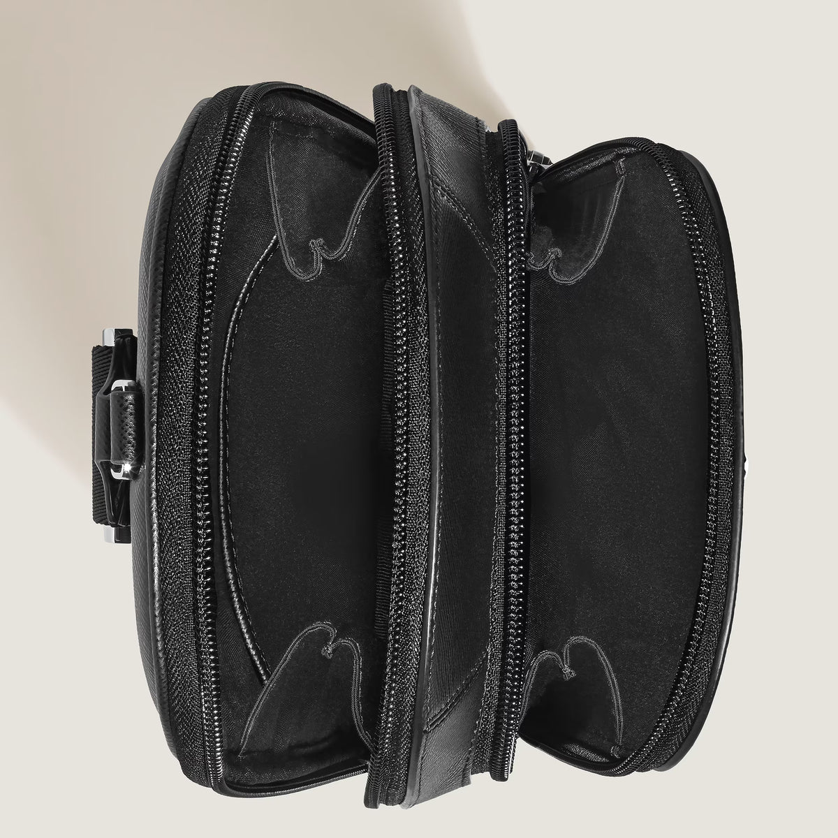 Bolsa Tiracolo Média Montblanc Sartorial Preta