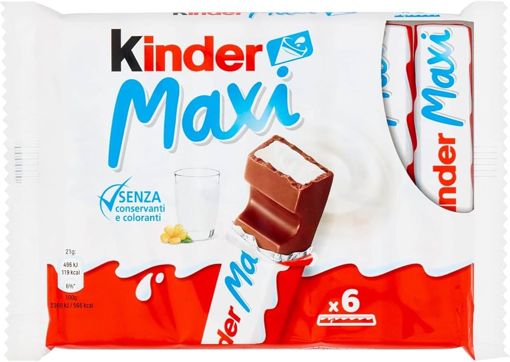 Chocolates Kinder Maxi - 100g