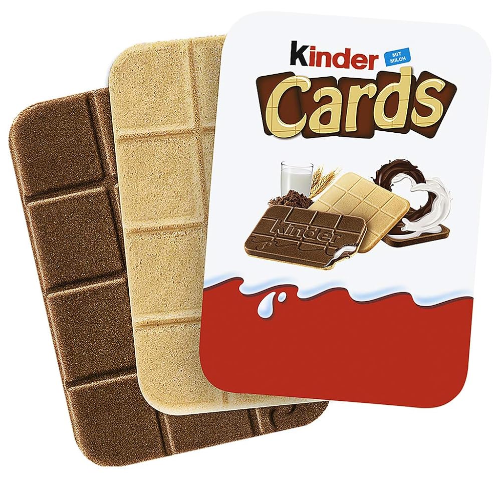 Chocolates Kinder Cards