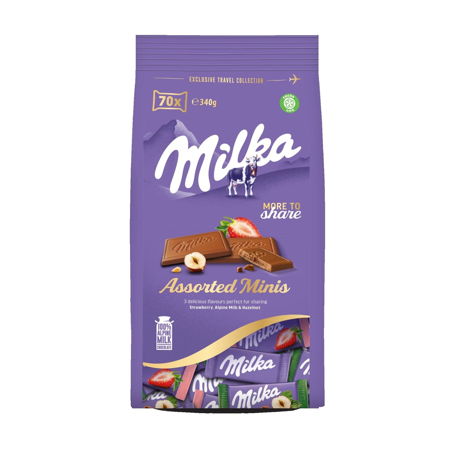 Chocolates Milka Mini Supermix Caja - 340g
