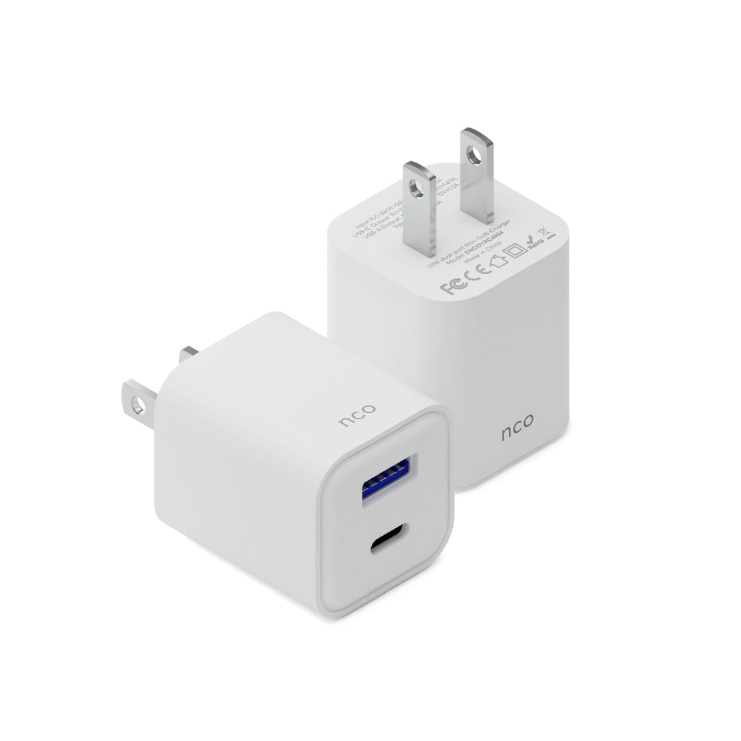 Cargador PowerPlug Mini 20W para USB-A - USB-C