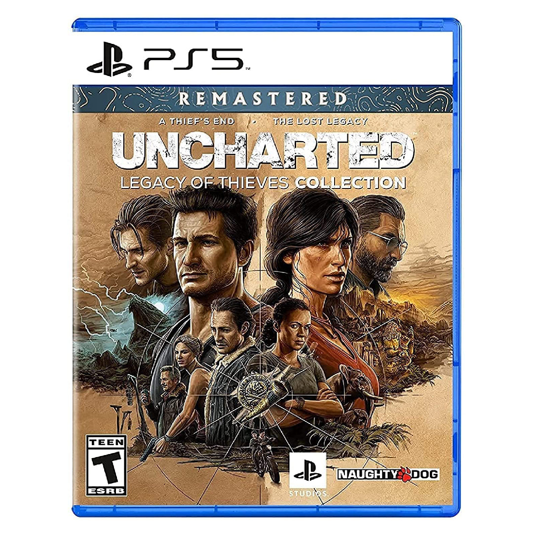 PS5 Game Uncharted Legacy of Thieves Collection