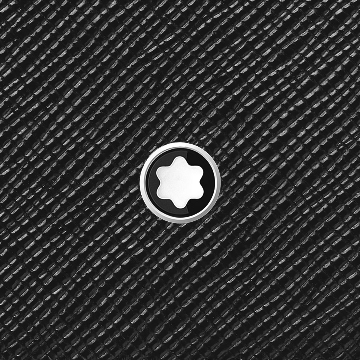 Mini Carteira Montblanc Sartorial Preta para 4 Cartões