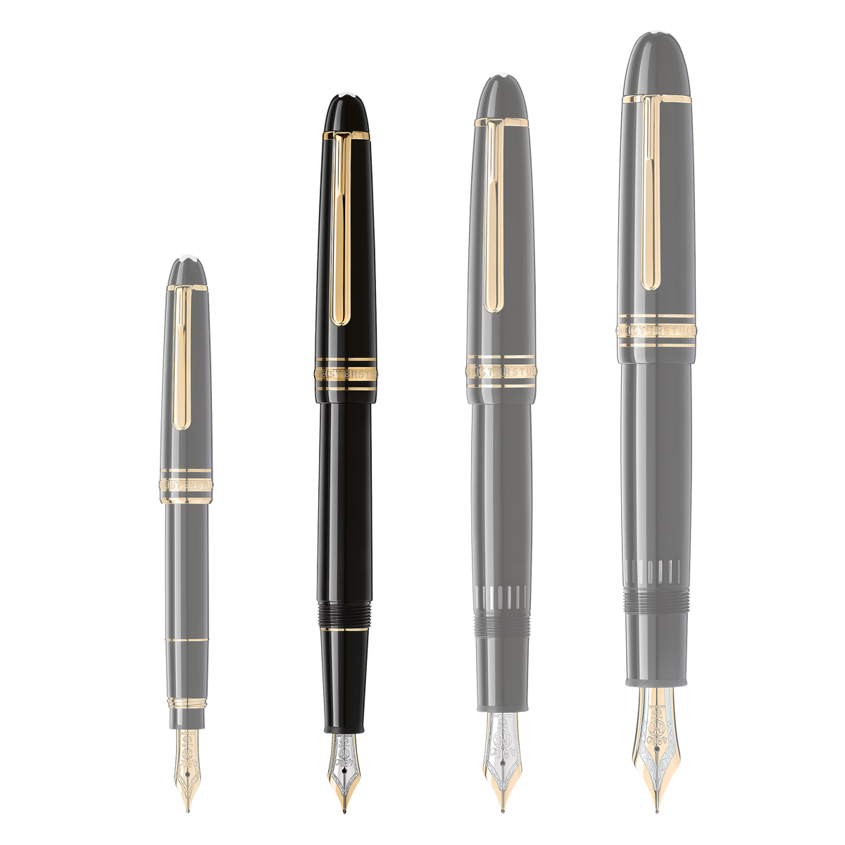 Montblanc Meisterstück Classique Pluma Estilográfica con Revestimiento en Oro (M)