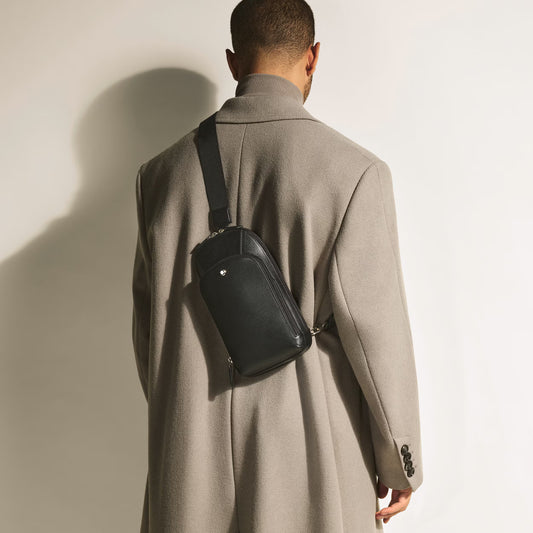 Montblanc Bolso Cruzado Sartorial Negro Mediano