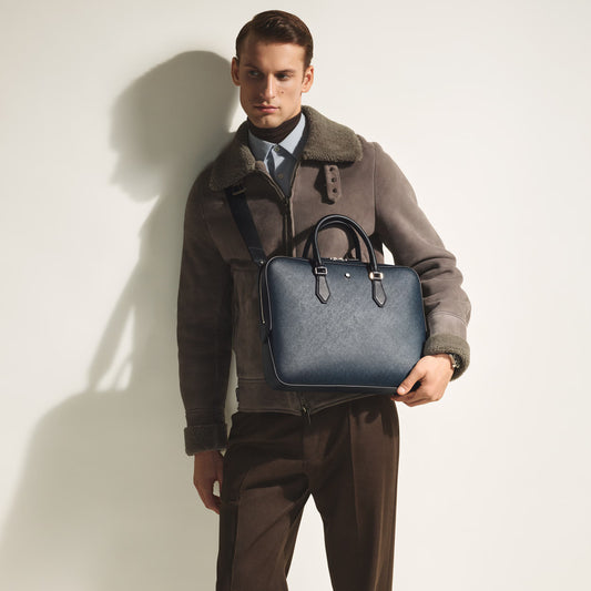 Pasta Fina Montblanc Sartorial Tweed Blue