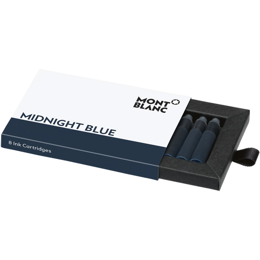 Montblanc Cartuchos de Tinta Midnight Blue 8 Unidades