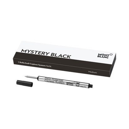 Montblanc Repuesto Rollerball Capless System Mystery Black Medium