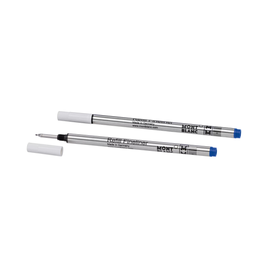 Montblanc Repuestos Fineliner Royal Blue Medium – 2 Unidades