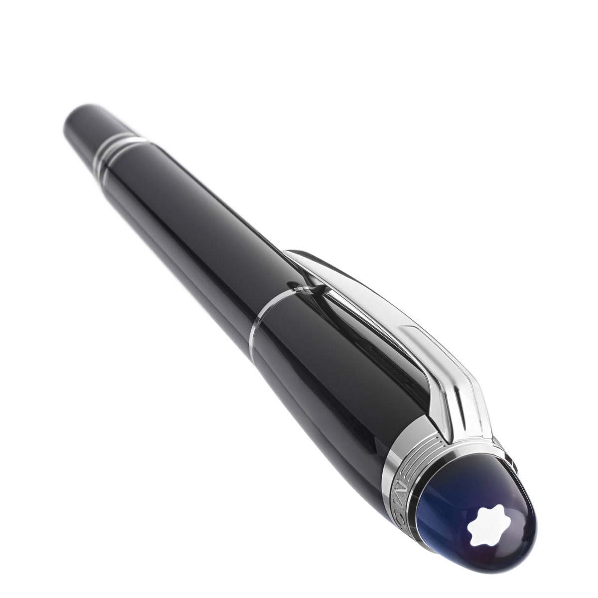 Caneta Fineliner Montblanc StarWalker Resina Preciosa Preta