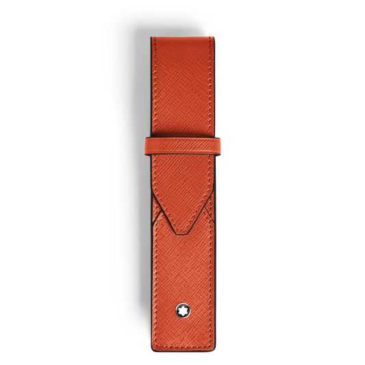 Estojo para 1 Caneta Montblanc Sartorial Tangerina