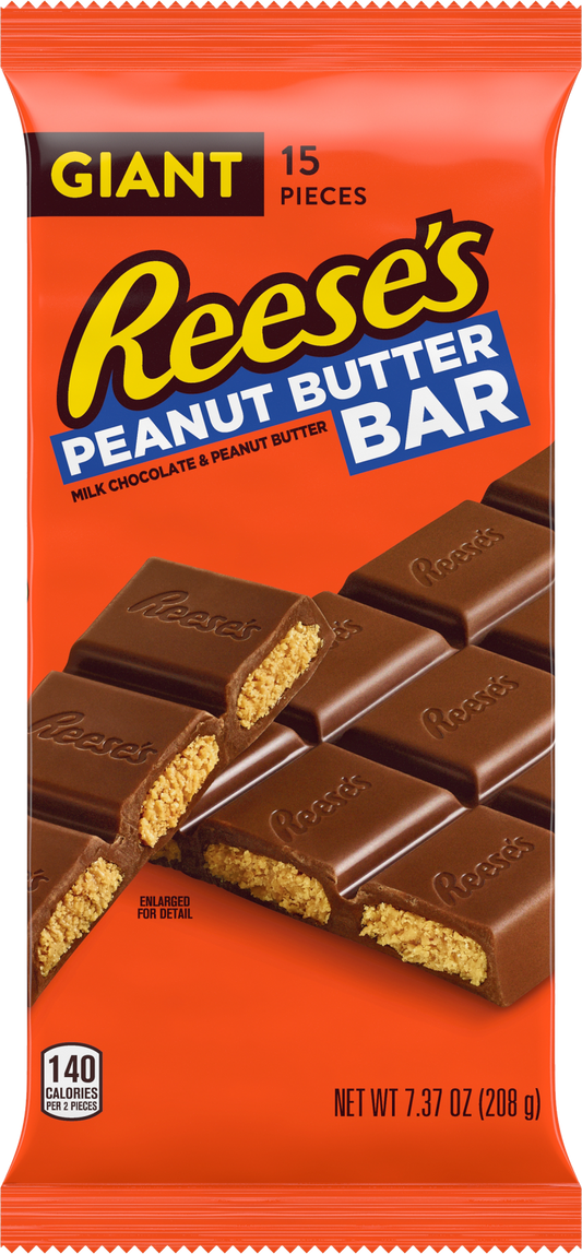 Chocolates Hersheys Reeses Milk Giant Barra - 209g