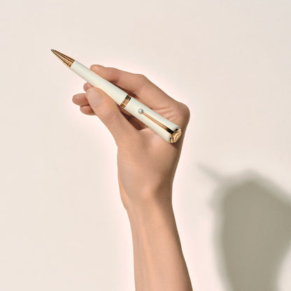 Caneta Esferográfica Montblanc Muses Marilyn Monroe Edição Especial Pearl