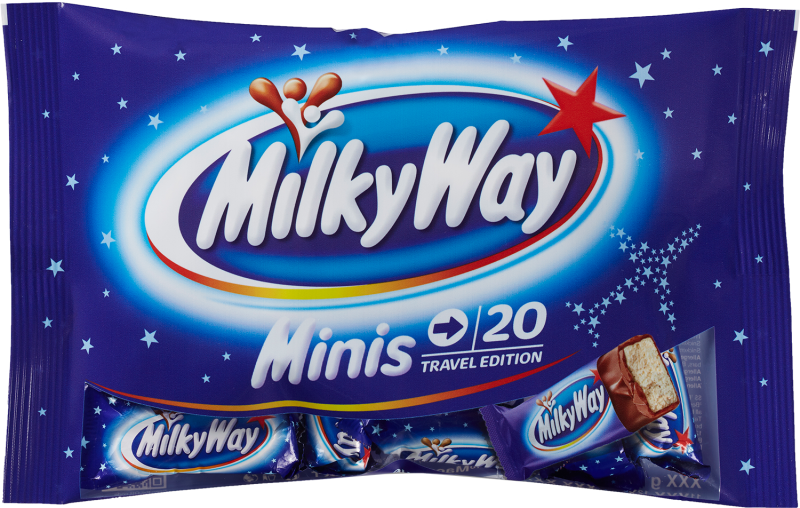 Chocolates Milky Way Mini Bolsa 333g - Attenza Colombia