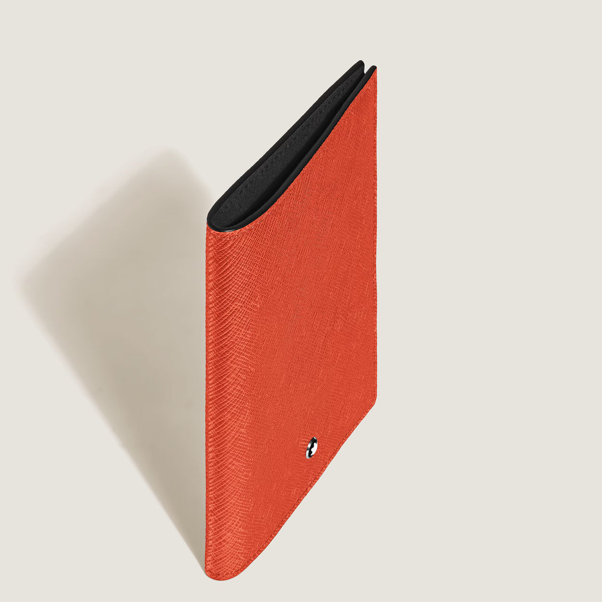 Porta-passaporte Montblanc Sartorial Tangerina