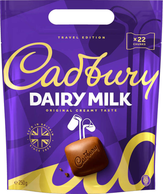 Chocolates Cadbury Dairy Milk Bolsa - 250g