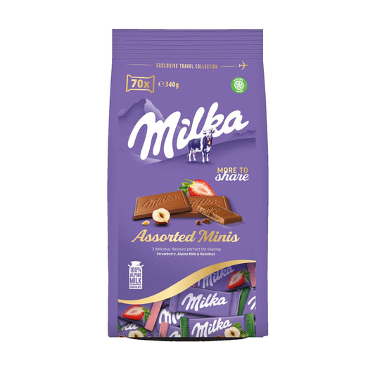 Chocolates Milka Mini Supermix Caja - 340g