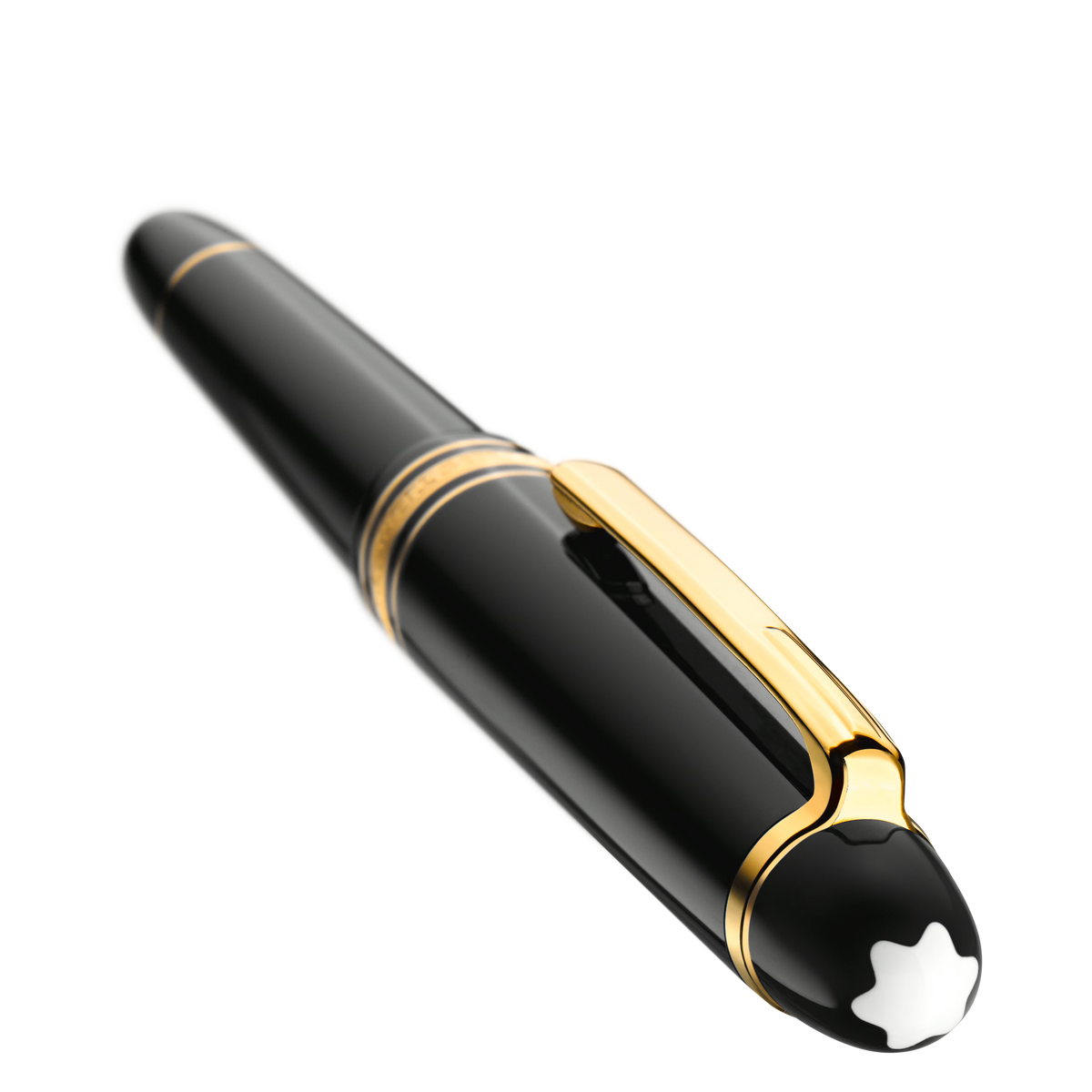 Montblanc Meisterstück Classique Pluma Estilográfica con Revestimiento en Oro (M)