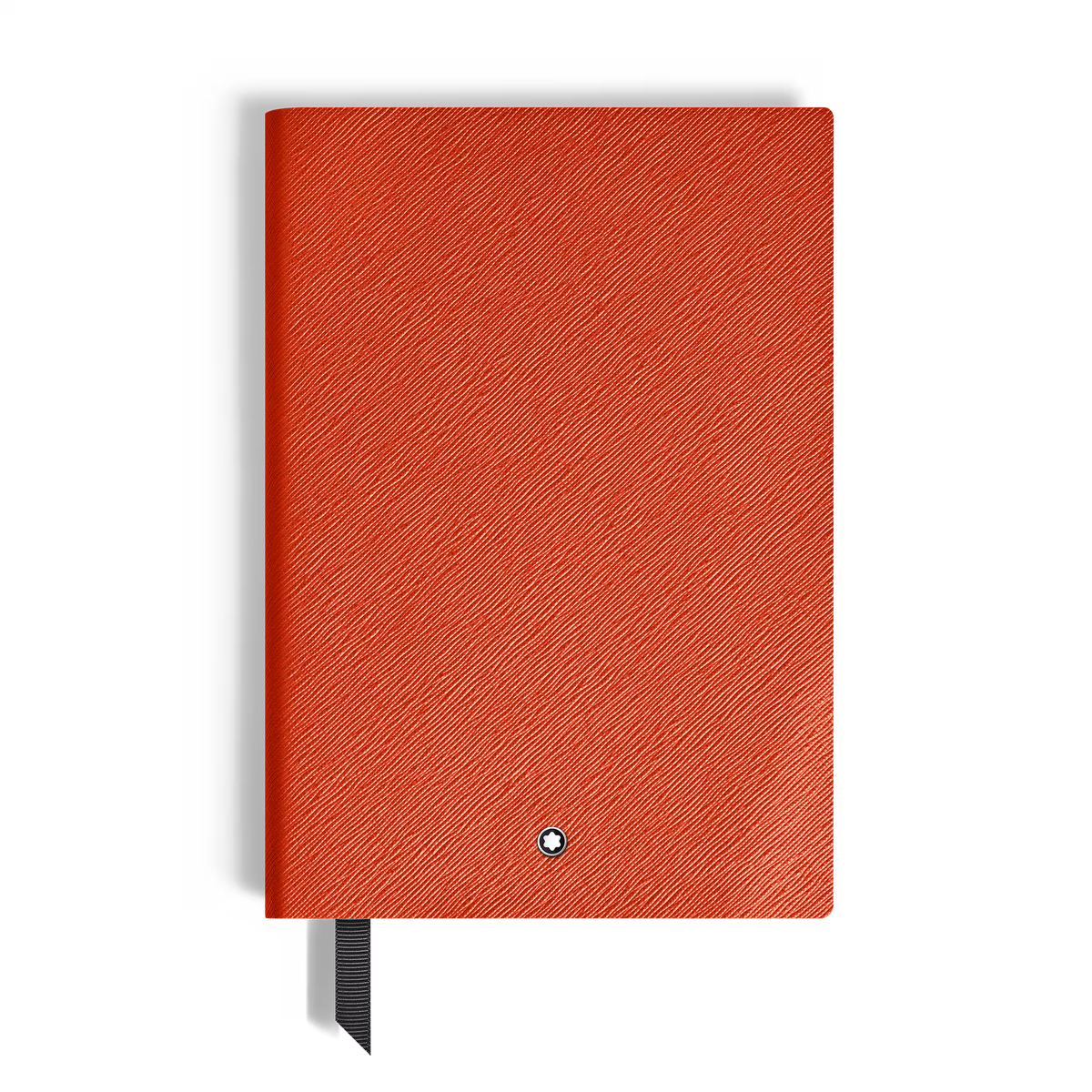 Caderno Médio Montblanc Sartorial Tangerina com Páginas Pautadas