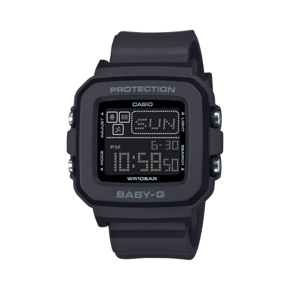 Baby-G Reloj Digital Casual Negro de Mujer