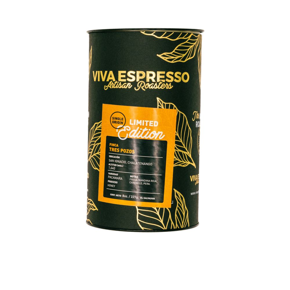 Viva Espresso Tres Posos Farm Ground Coffee Limited Edition 227g