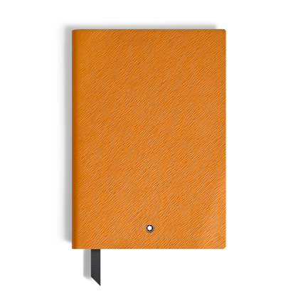 Caderno Médio Montblanc Sartorial Açafrão com Páginas Pautadas