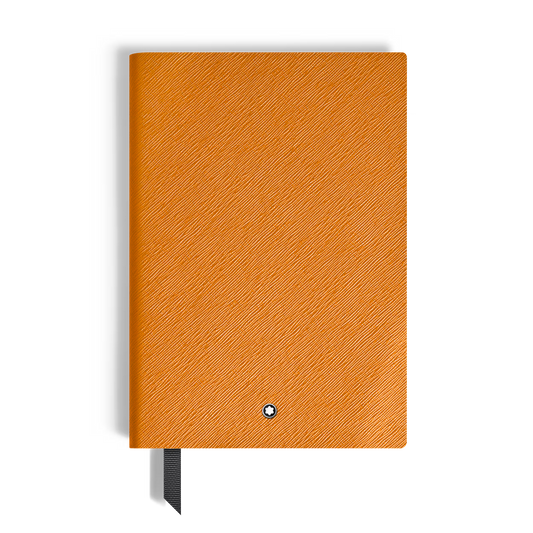 Caderno Médio Montblanc Sartorial Açafrão com Páginas Pautadas