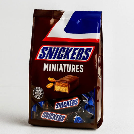 Chocolates Snickers Miniaturas Bolsa - 220g - Attenza Colombia