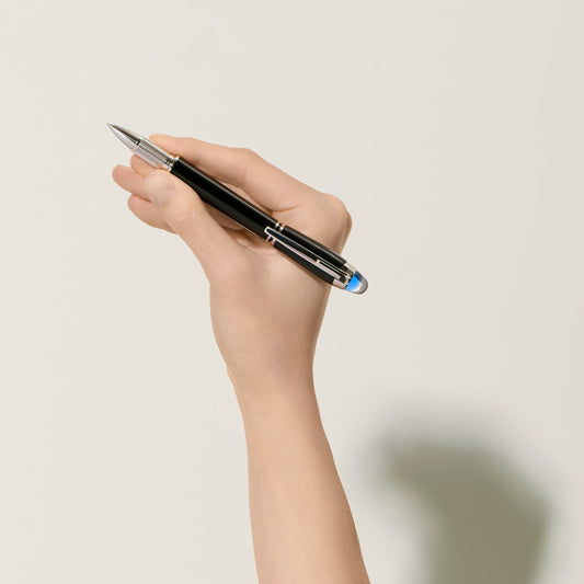 Caneta Fineliner Montblanc StarWalker Resina Preciosa Preta