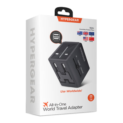 HyperGear All-in-One Travel Charger & USB Port