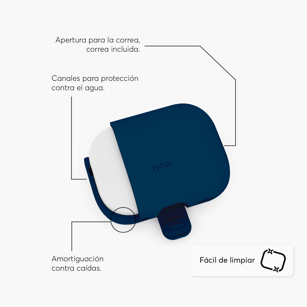 SiliconeGuard para AirPods Pro de 3ª geração