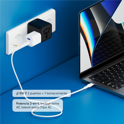 Adaptador de Viagem Universal AC – Tudo em Um