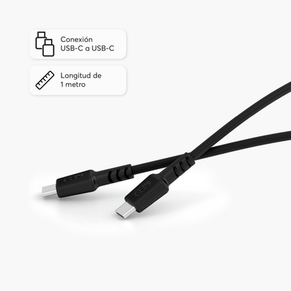 Cabo USB-C - USB-C PowerLite 1M