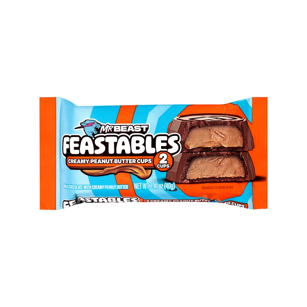 Feastables Chocolates Peanut Butter Cups 40 G - Attenza Colombia