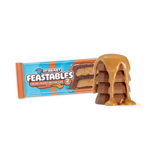 Feastables Chocolates Peanut Butter Cups 40 G - Attenza Colombia