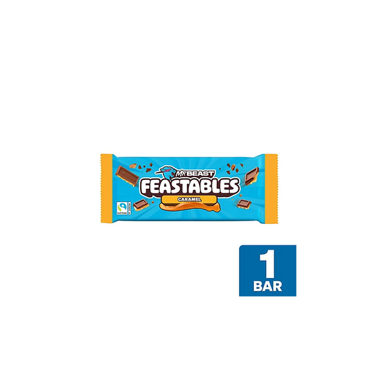 Feastables Chocolate Caramel De 60 G - Attenza Colombia