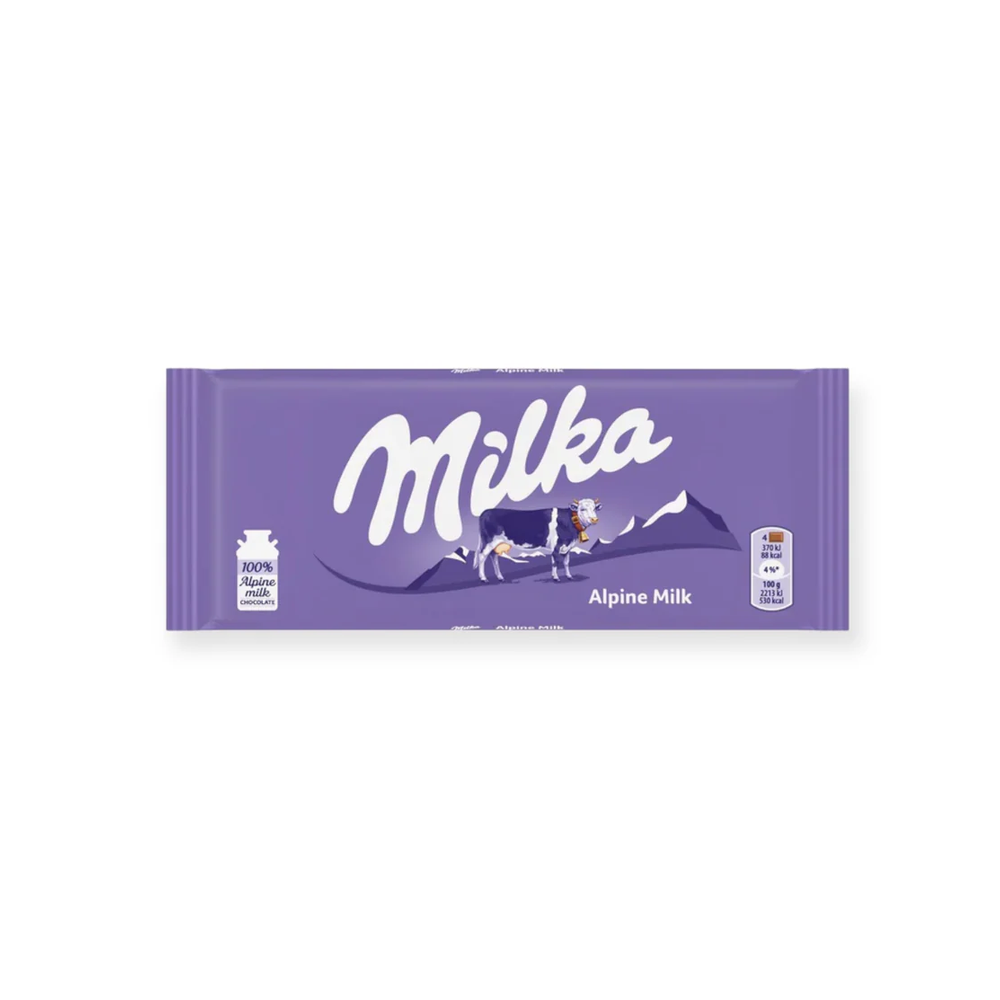 Milka Chocolate Con Leche De Los Alpes 2 X 100 G - Attenza Colombia