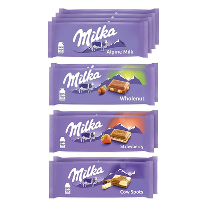Milka Chocolate Con Leche De Los Alpes 2 X 100 G - Attenza Colombia