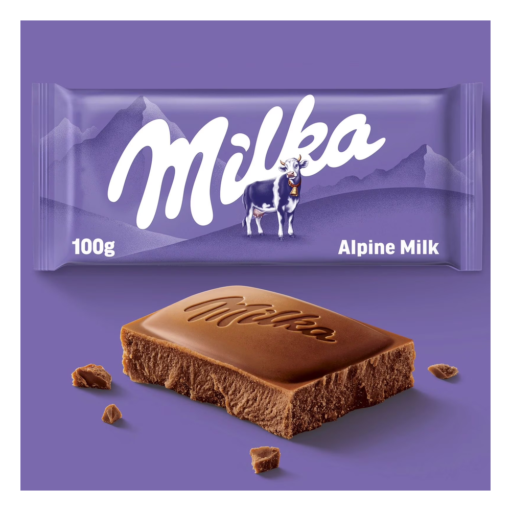 Milka Chocolate Con Leche De Los Alpes 2 X 100 G - Attenza Colombia