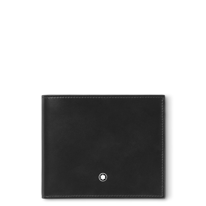 Carteira Montblanc Meisterstück Preta para 8 Cartões