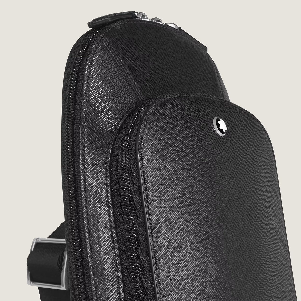 Bolsa Tiracolo Média Montblanc Sartorial Preta