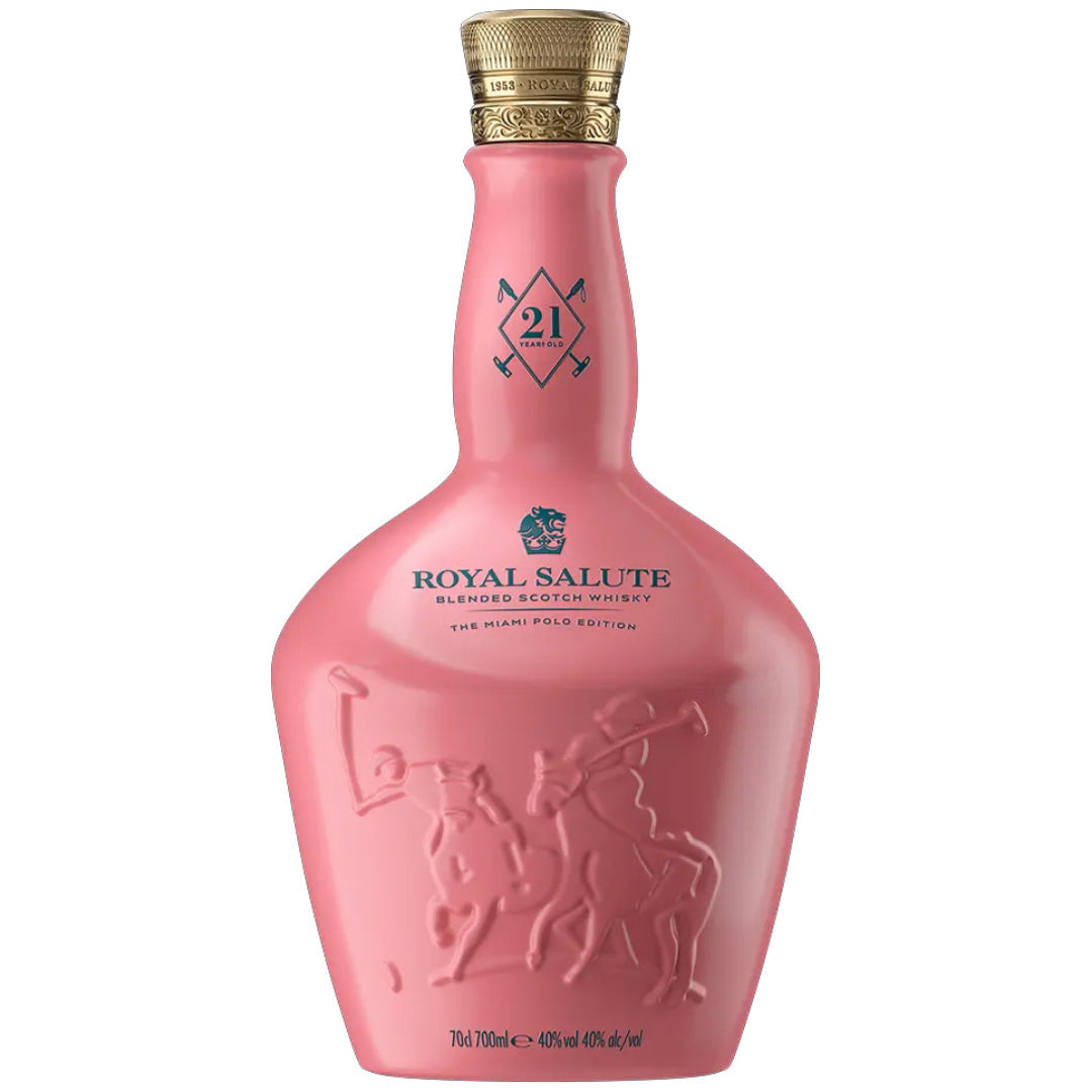 Royal Salute 21 Year Old Blended Malt Scotch Whisky The Miami Polo Edition