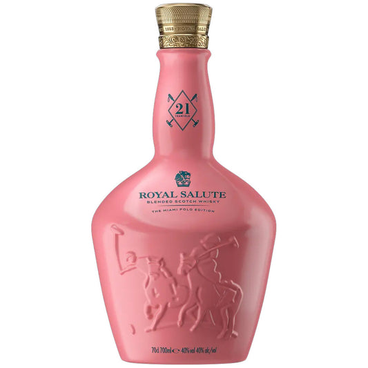 Royal Salute 21 Year Old Blended Malt Scotch Whisky The Miami Polo Edition