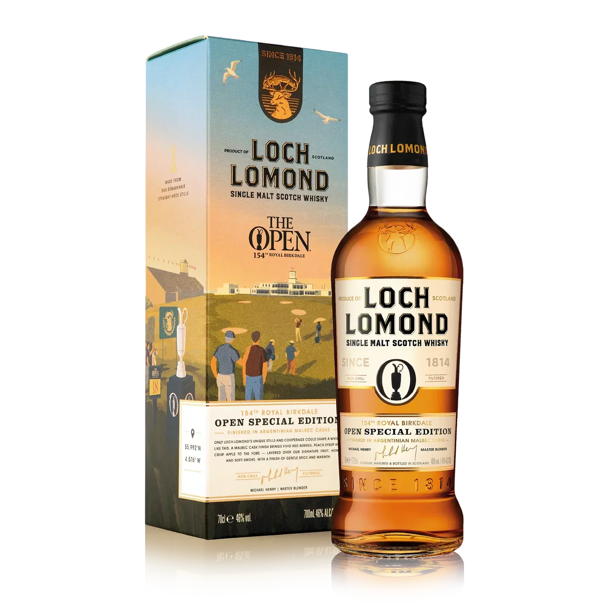 Loch Lomond Single Malt Scotch Whisky - The Open Special Edition 2026 - Attenza Colombia