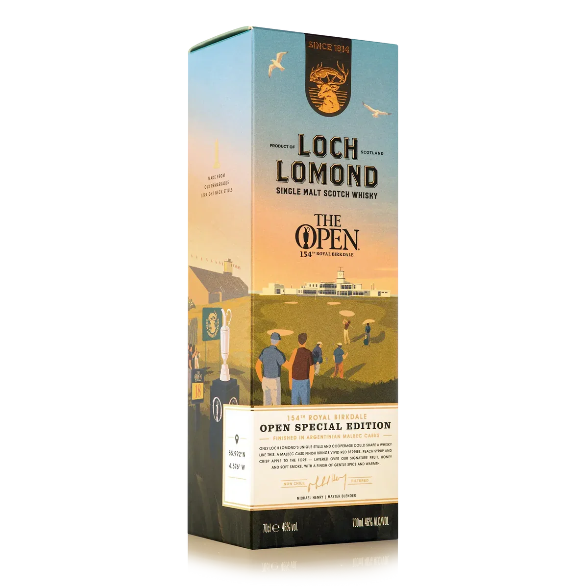 Loch Lomond Single Malt Scotch Whisky - The Open Special Edition 2026 - Attenza Colombia
