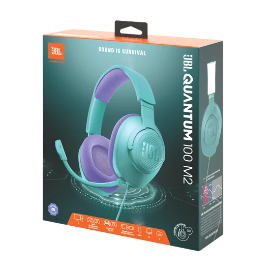 Headset JBL Quantum 100 M2 Nova Versão