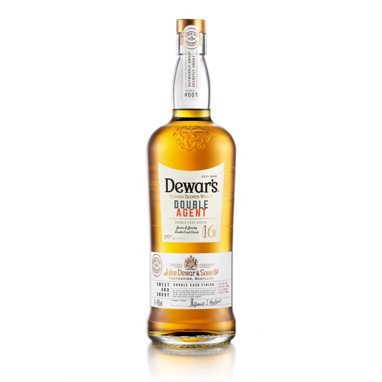 DEWAR’S® 16 Year Old Double Agent Whisky