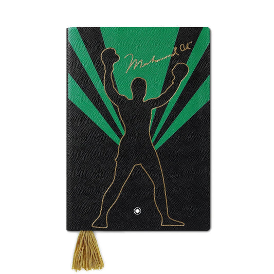 Caderno Pequeno Montblanc #146 Muhammad Ali com Páginas Pautadas